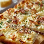 Flammkuchen Broetchen Zwiebel Gruyere