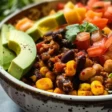 Suskartoffel Burrito Bowl Eine Schussel Voller Geschmack Und Erinnerungen