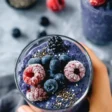 Chia Pudding Mit Blaubeeren Vegan
