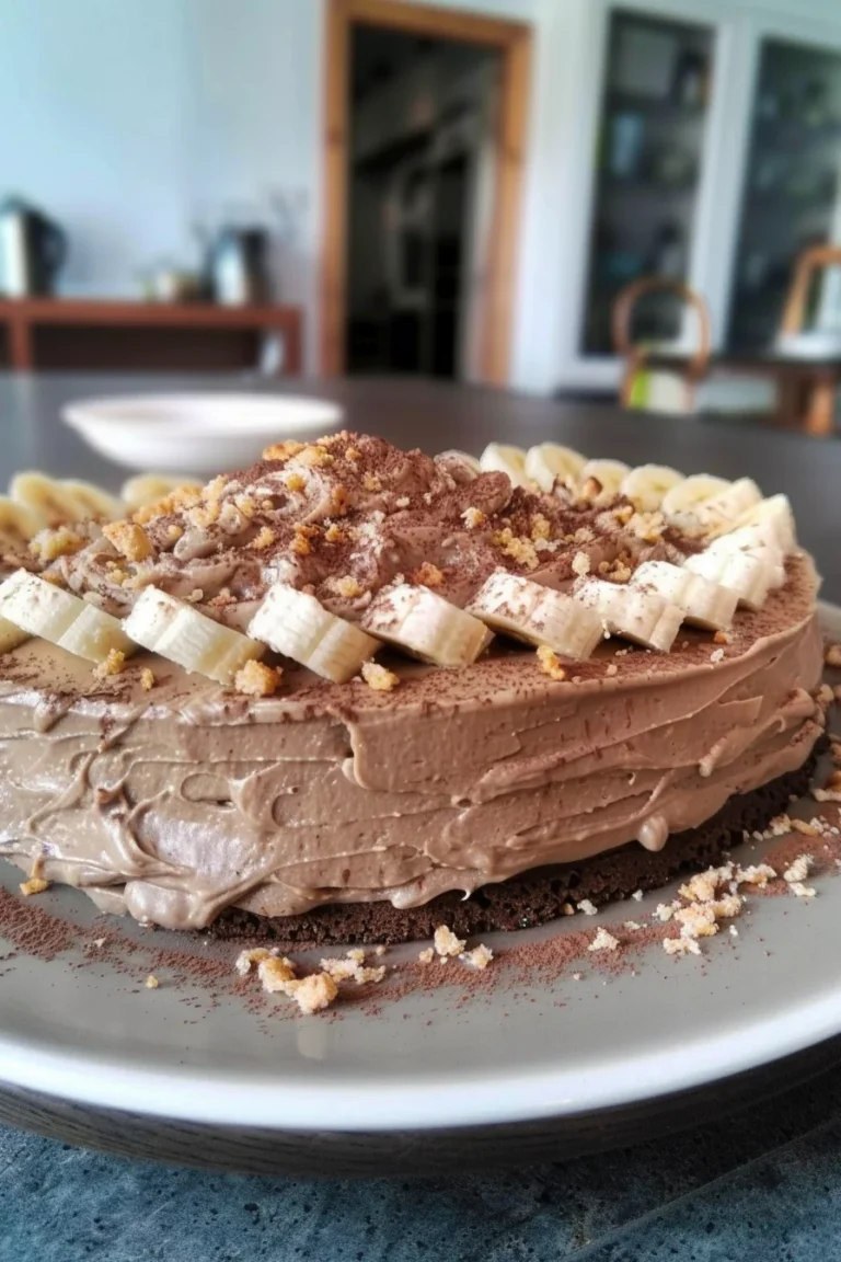 Bananen Nutella Torte
