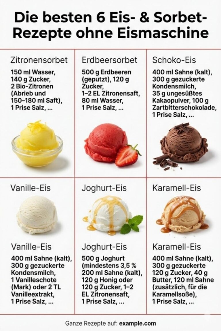 Dein neuer Favorit 6 Dessertcremes ohne Aufwand