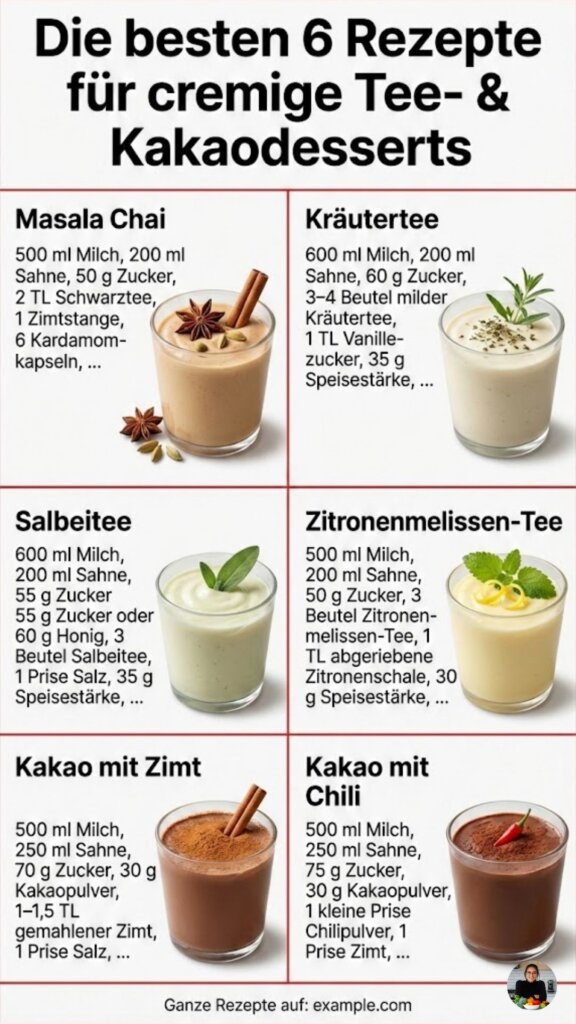 6 Dessertcremes die jeder sofort lieben wird