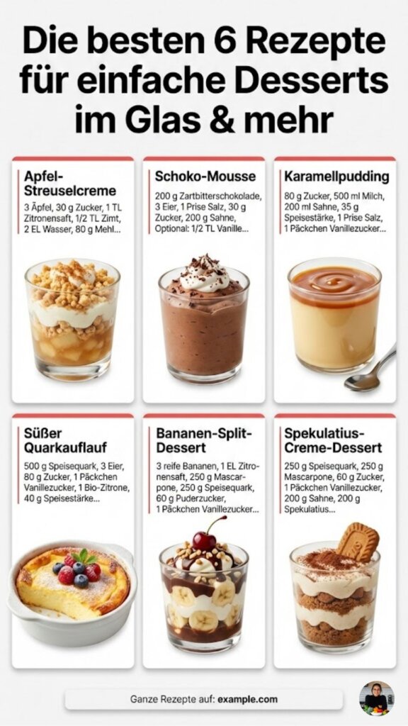 6 Dessertcremes die jeder sofort lieben wird