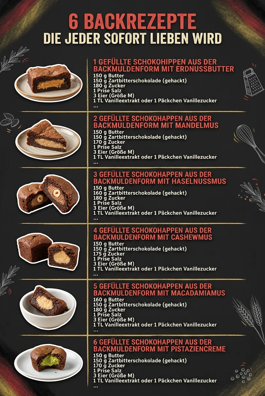 6 Backrezepte die jeder sofort lieben wird
