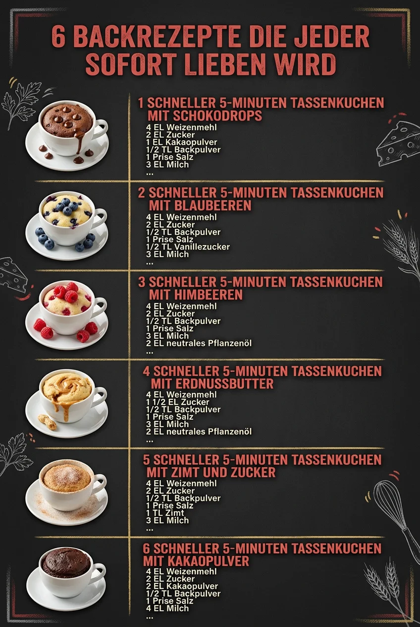 6 Backrezepte die jeder sofort lieben wird