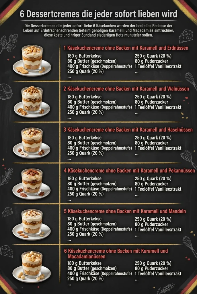 6 Dessertcremes die jeder sofort lieben wird