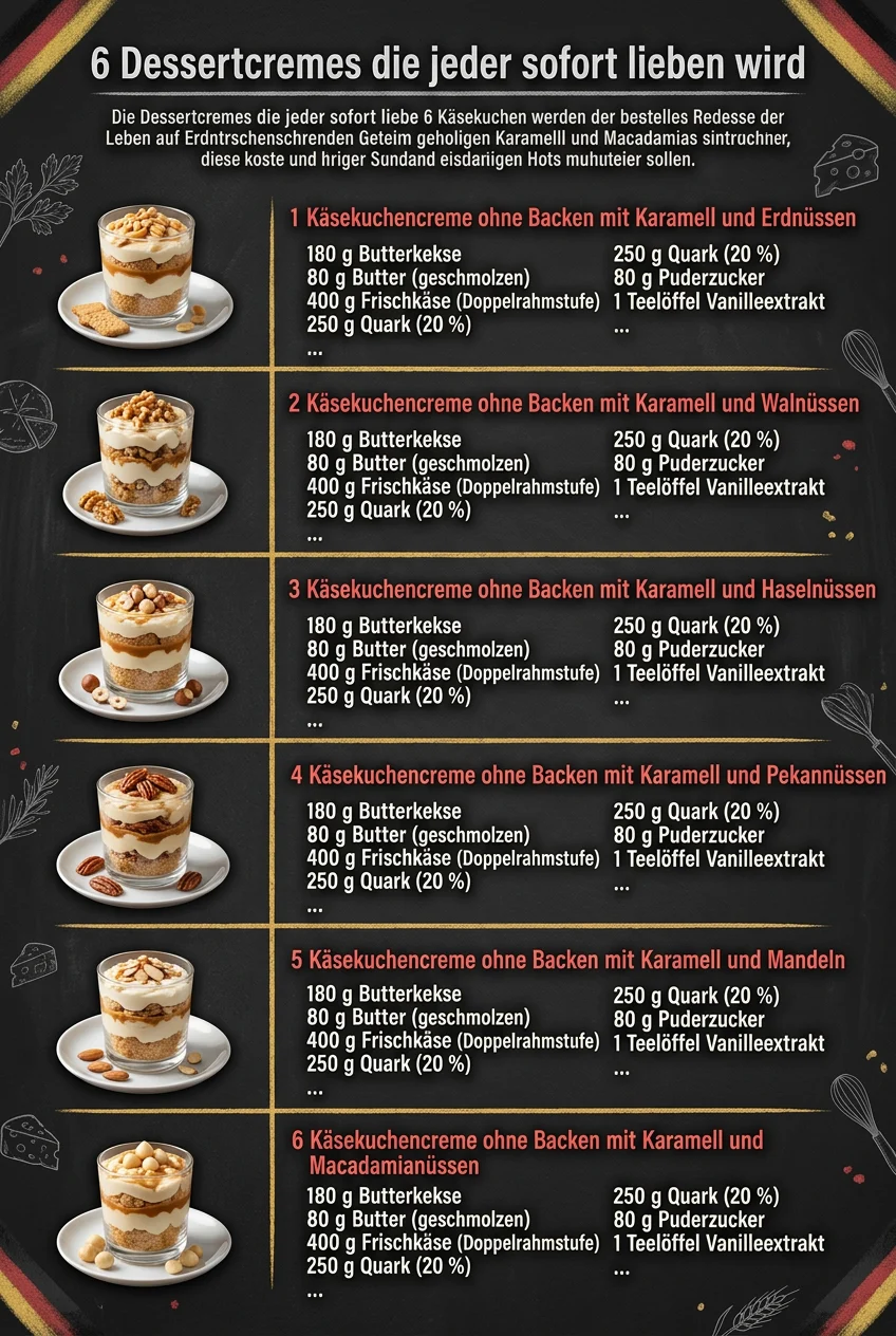 6 Dessertcremes die jeder sofort lieben wird