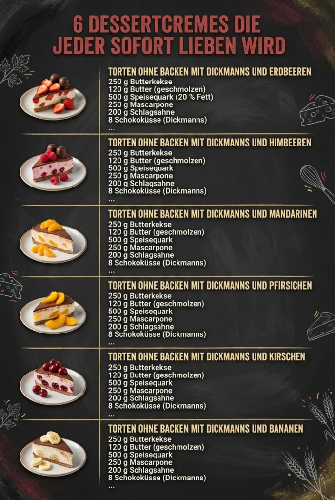 6 Dessertcremes die jeder sofort lieben wird
