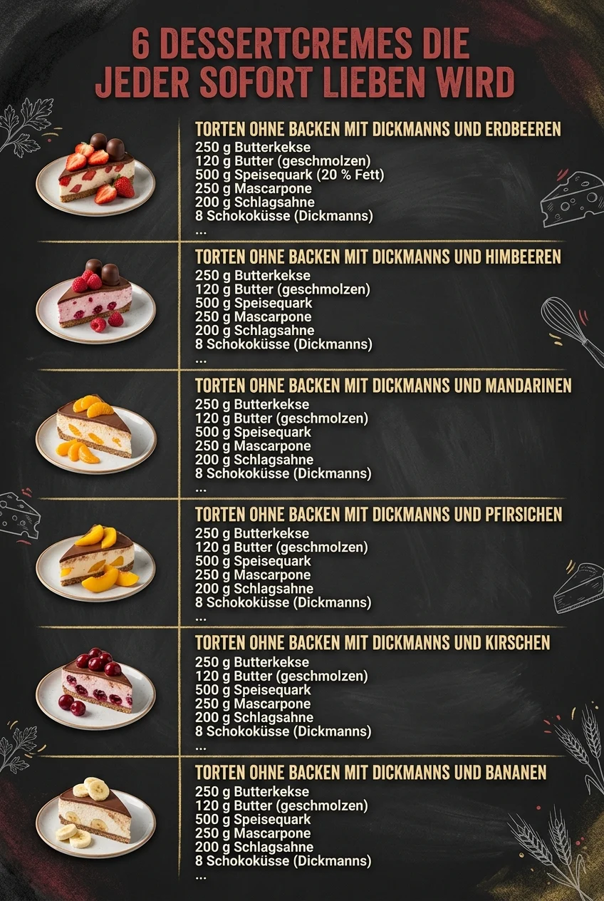 6 Dessertcremes die jeder sofort lieben wird