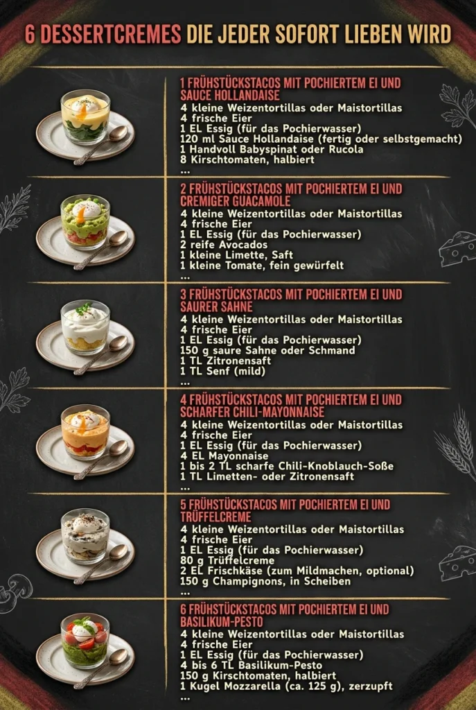 6 Dessertcremes die jeder sofort lieben wird