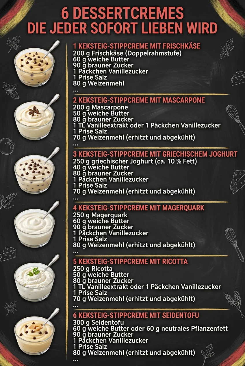 6 Dessertcremes die jeder sofort lieben wird
