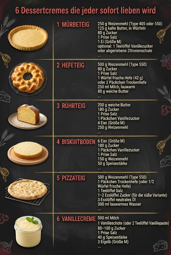 6 Dessertcremes die jeder sofort lieben wird