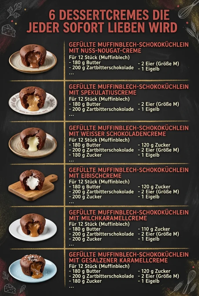 6 Dessertcremes die jeder sofort lieben wird