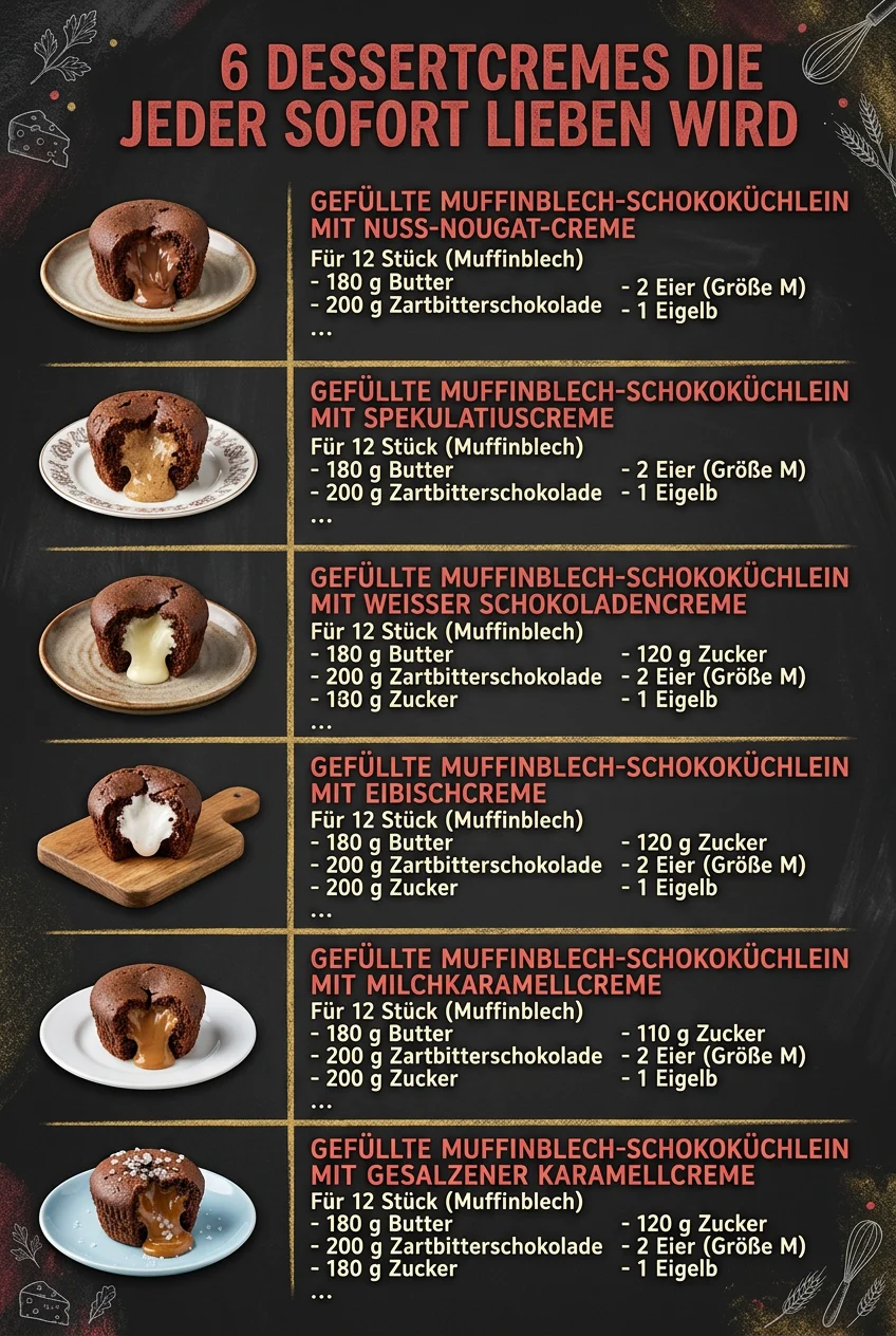 6 Dessertcremes die jeder sofort lieben wird