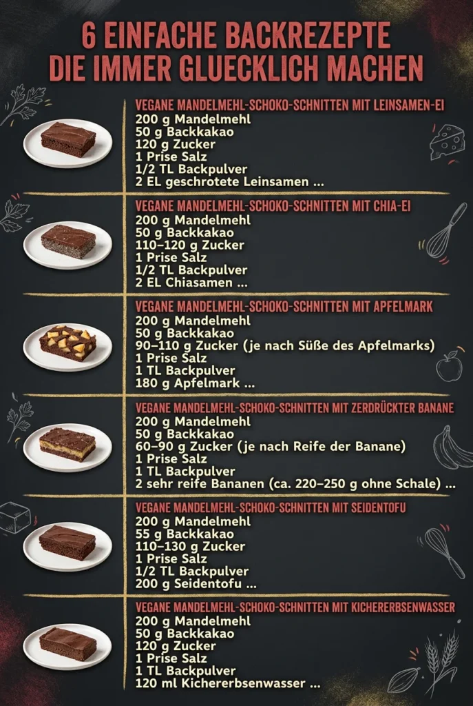 6 einfache Backrezepte die immer gluecklich machen