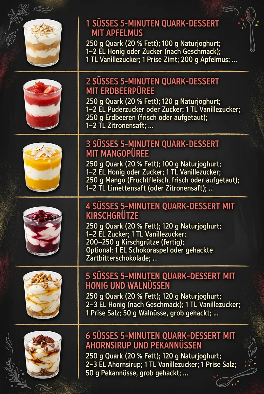 6 einfache Dessertcremes die immer gluecklich machen