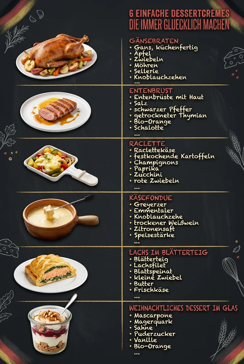 6 einfache Dessertcremes die immer gluecklich machen