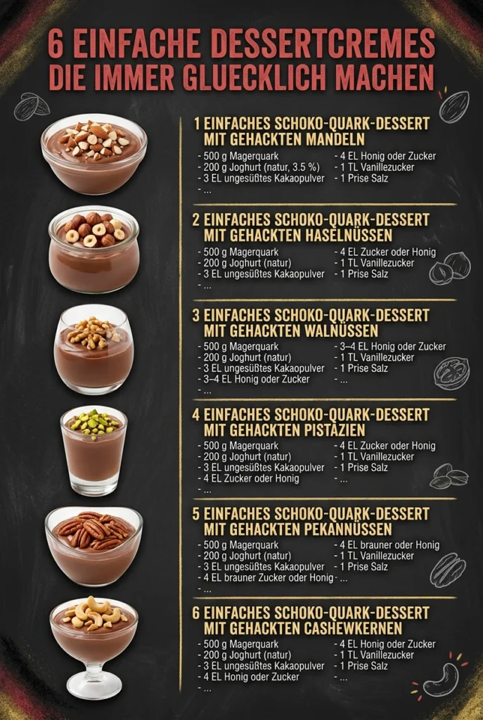 6 einfache Dessertcremes die immer gluecklich machen