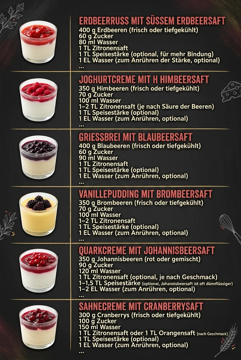 6 einfache Dessertcremes die immer gluecklich machen