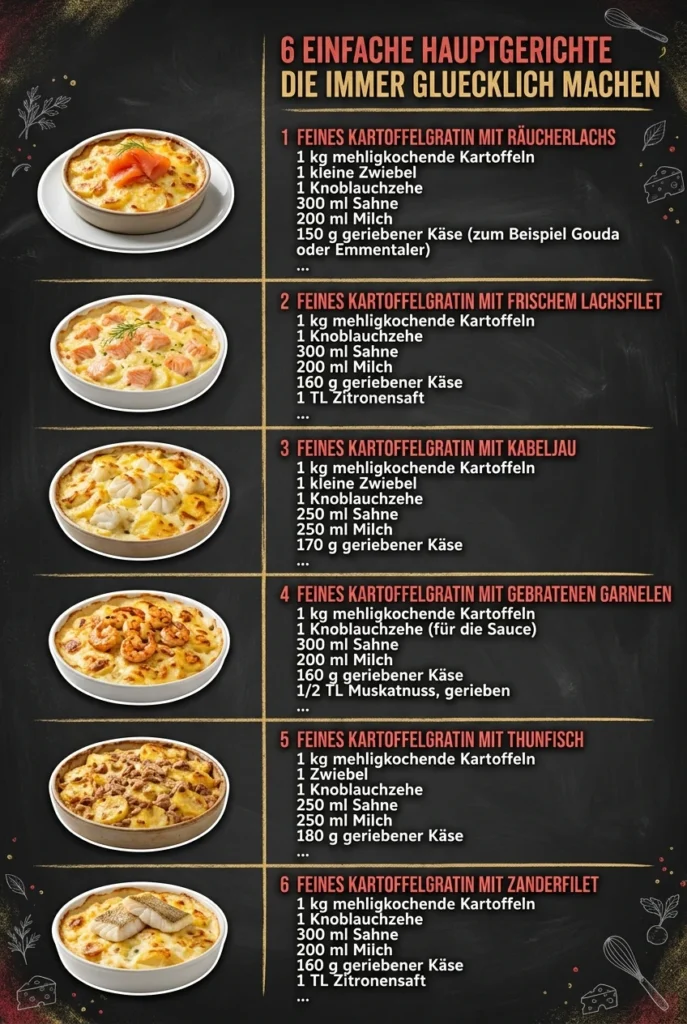 6 einfache Hauptgerichte die immer gluecklich machen