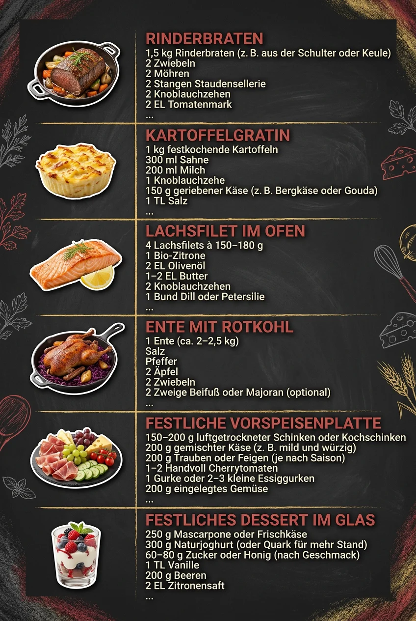 6 einfache Hauptgerichte die immer gluecklich machen