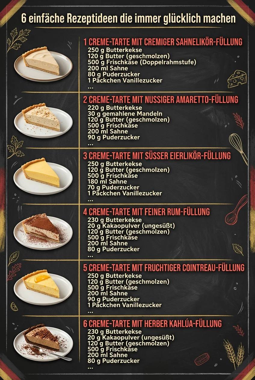 6 einfache Rezeptideen die immer gluecklich machen