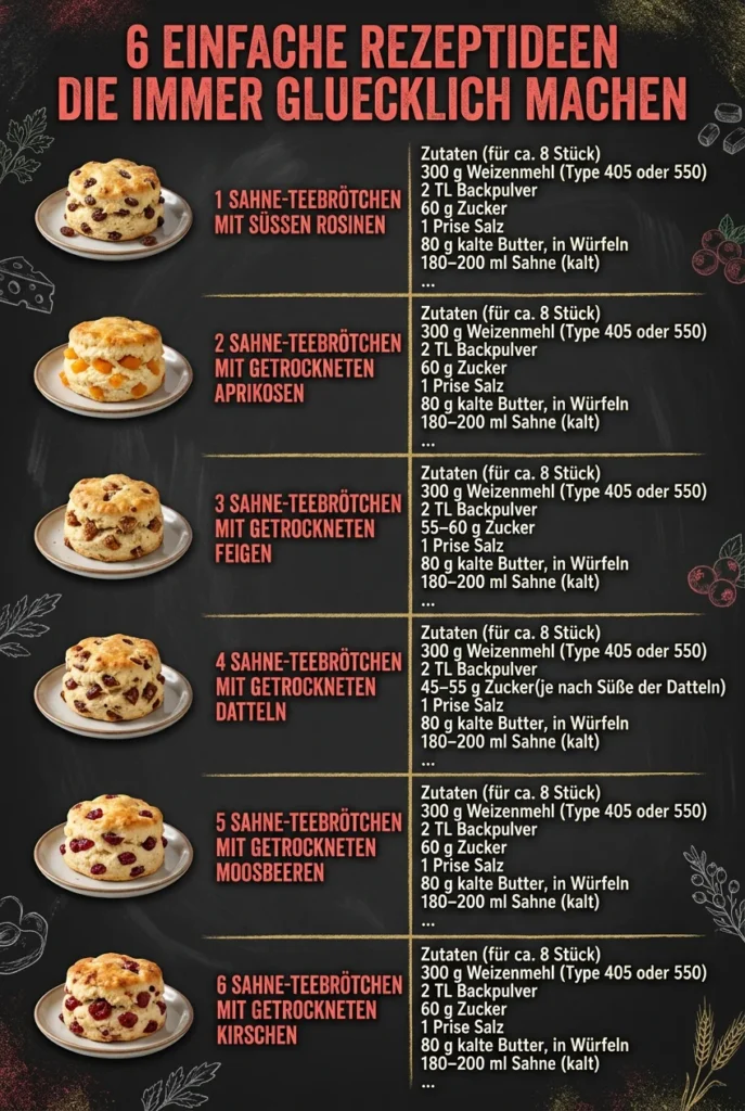 6 einfache Rezeptideen die immer gluecklich machen