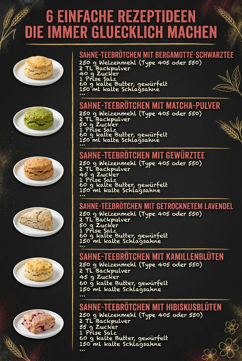 6 einfache Rezeptideen die immer gluecklich machen