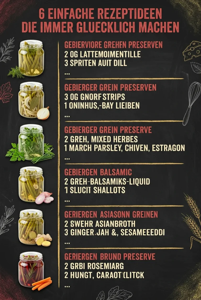 6 einfache Rezeptideen die immer gluecklich machen