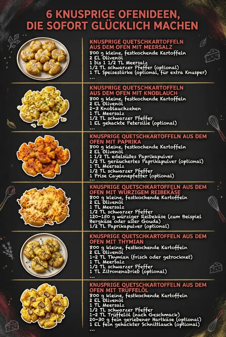 6 einfache Rezeptideen die immer gluecklich machen