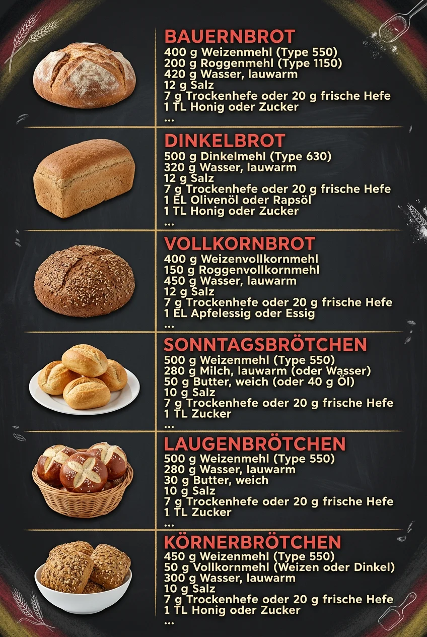 6 einfache Rezeptideen die immer gluecklich machen