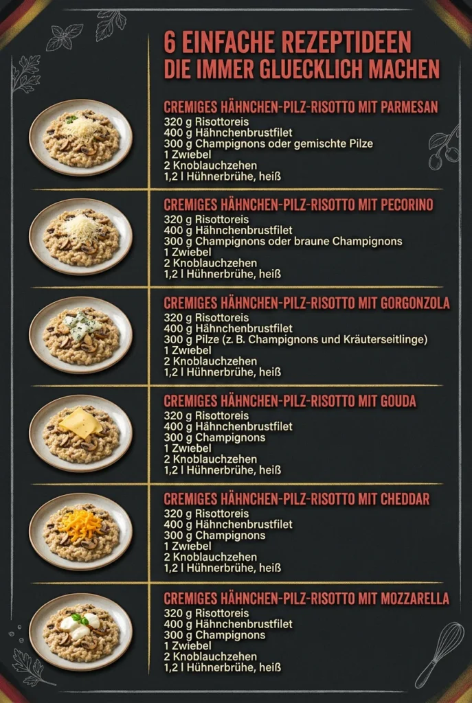 6 einfache Rezeptideen die immer gluecklich machen