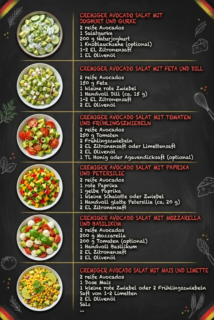 6 einfache Salate die immer gluecklich machen