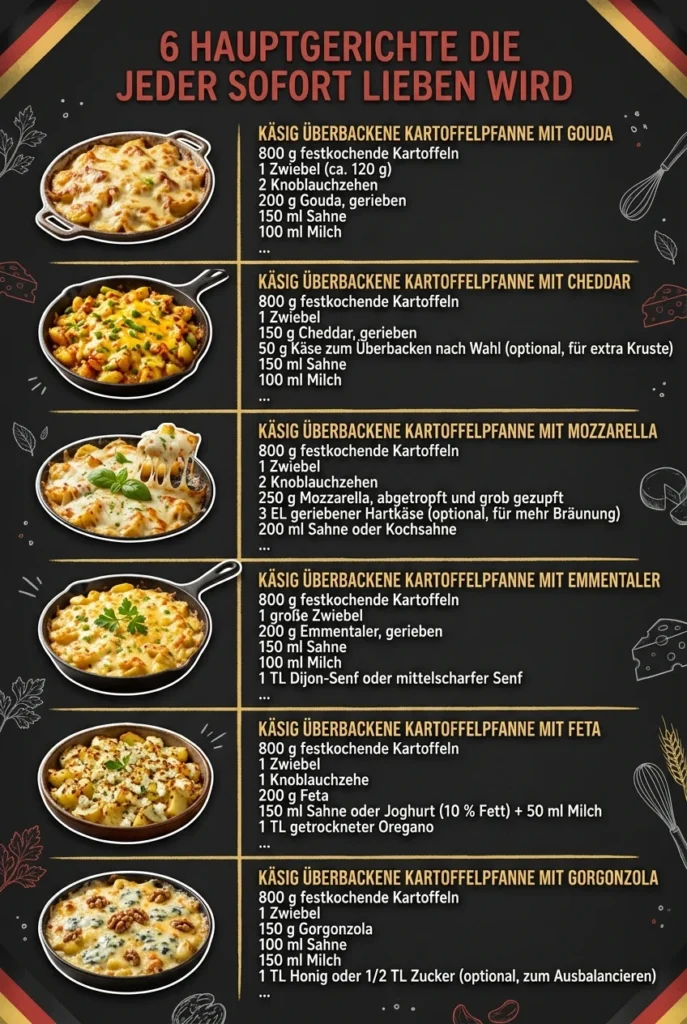 6 Hauptgerichte die jeder sofort lieben wird