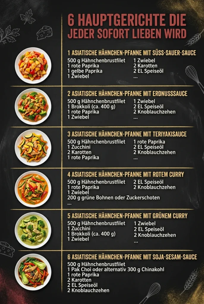6 Hauptgerichte die jeder sofort lieben wird