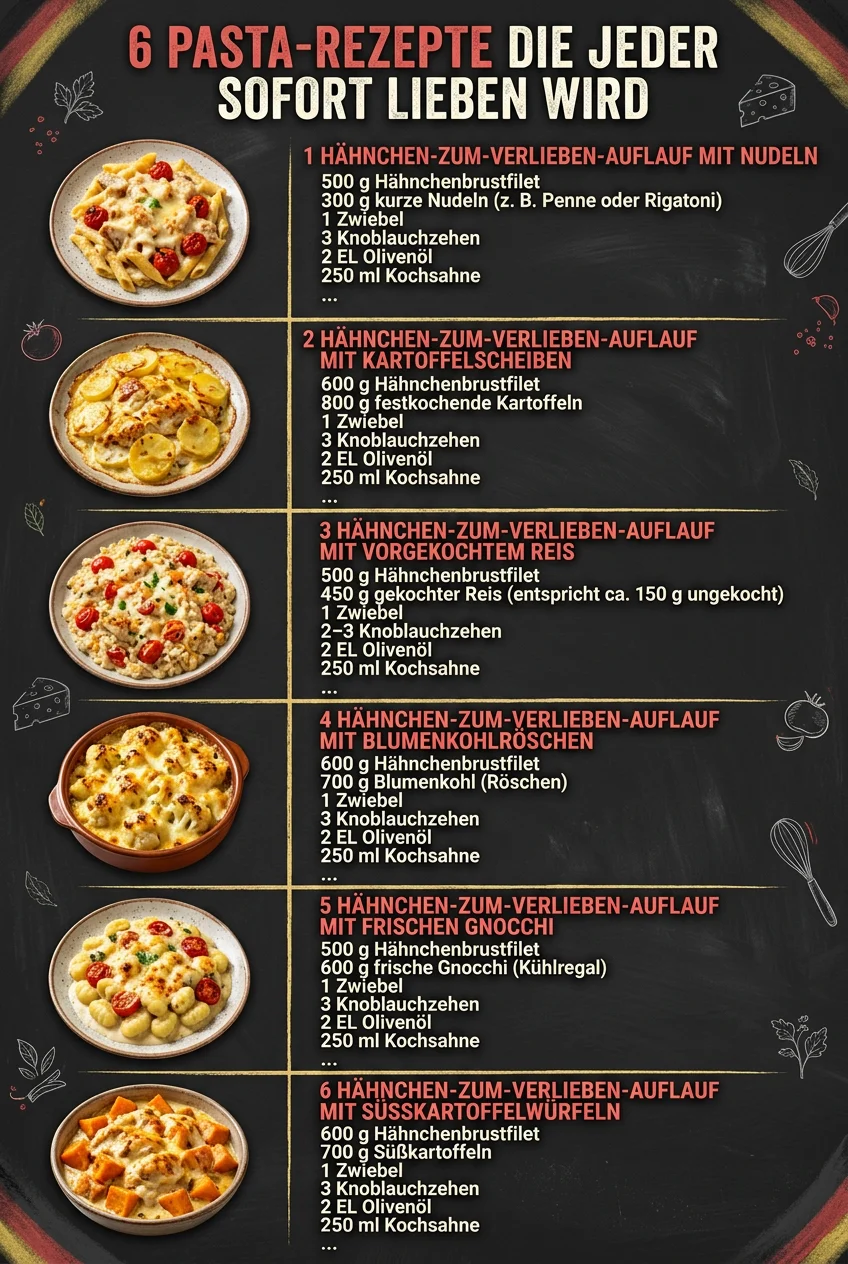 6 Pasta-Rezepte die jeder sofort lieben wird