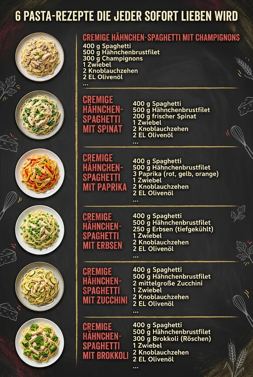 6 Pasta-Rezepte die jeder sofort lieben wird