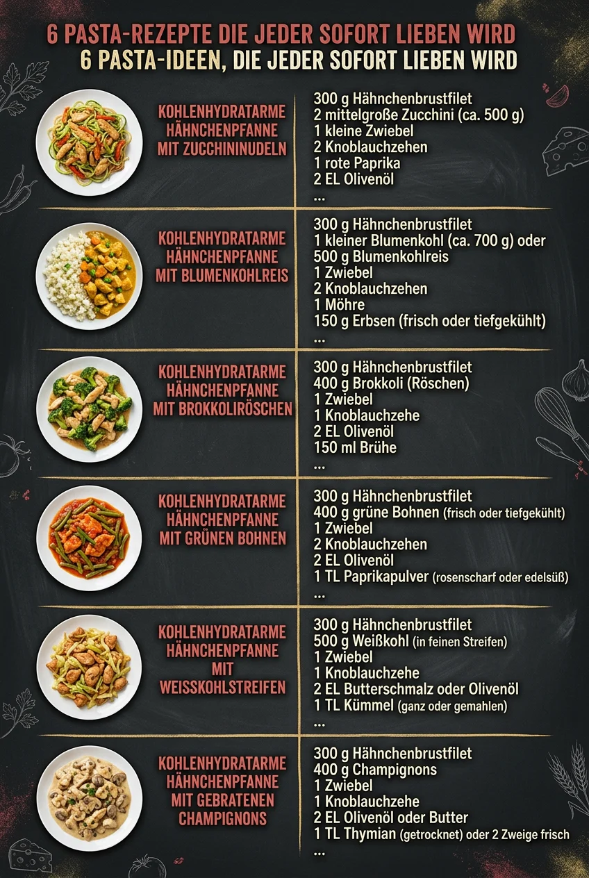 6 Pasta-Rezepte die jeder sofort lieben wird