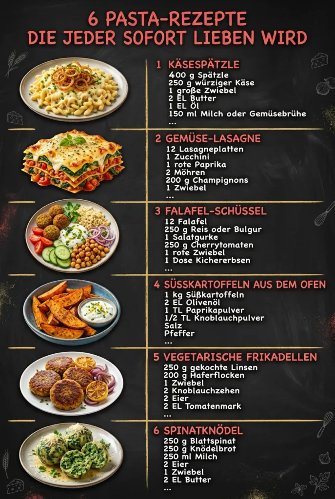 6 Pasta-Rezepte die jeder sofort lieben wird