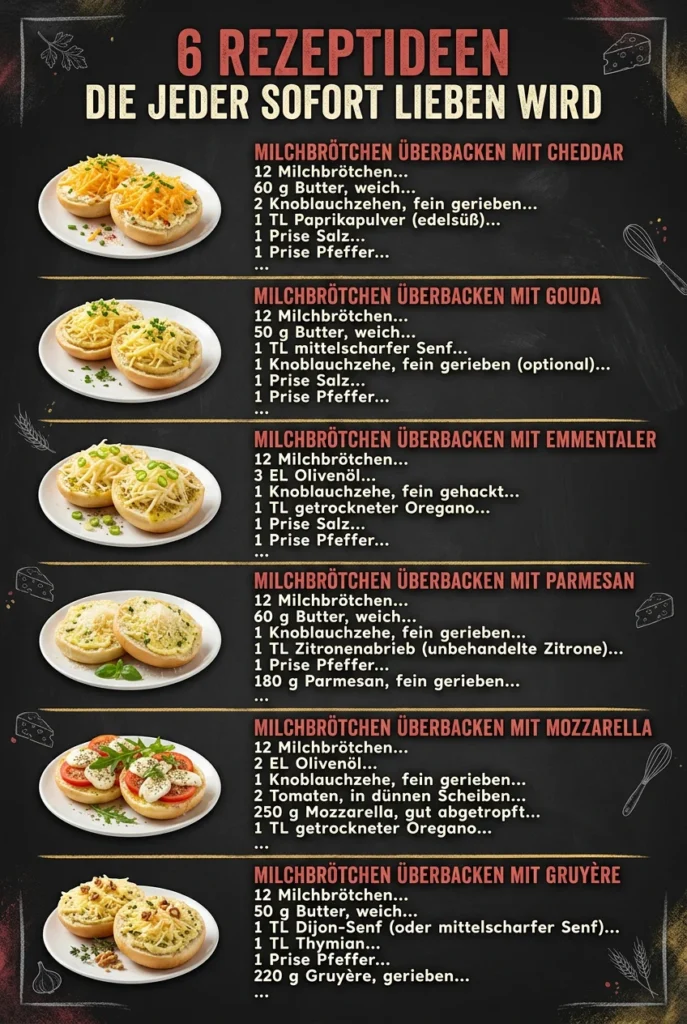 6 Rezeptideen die jeder sofort lieben wird