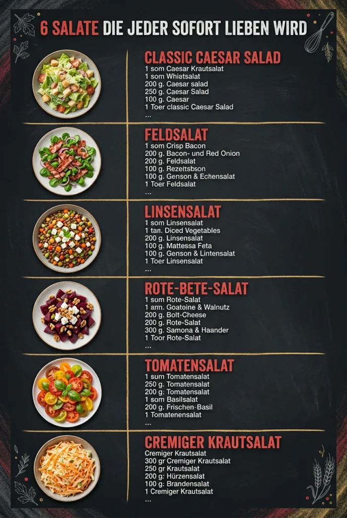 6 Salate die jeder sofort lieben wird
