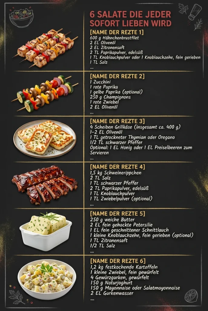 6 Salate die jeder sofort lieben wird