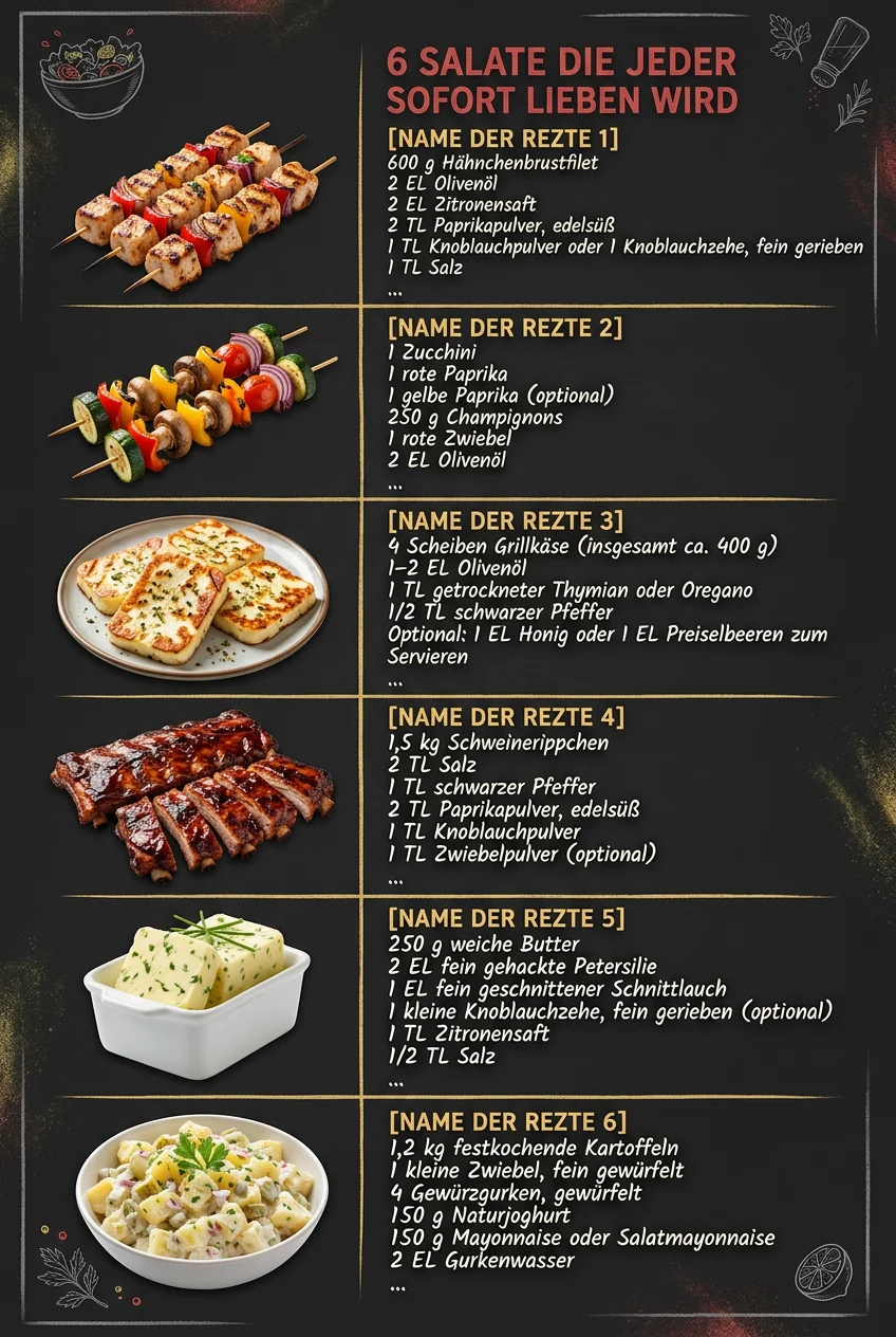 6 Salate die jeder sofort lieben wird