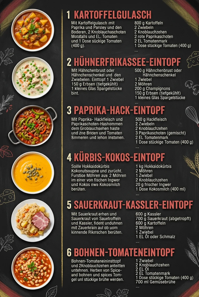 6 Suppen und Eintoepfe die jeder sofort lieben wird