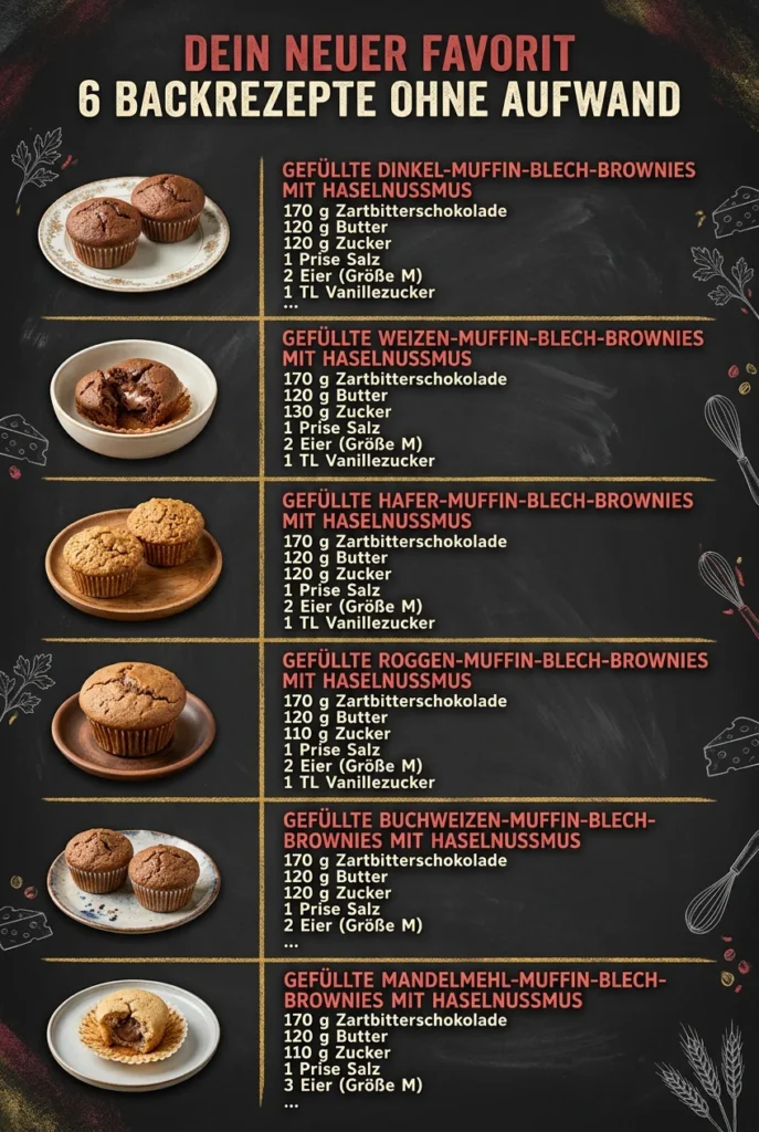 Dein neuer Favorit 6 Backrezepte ohne Aufwand