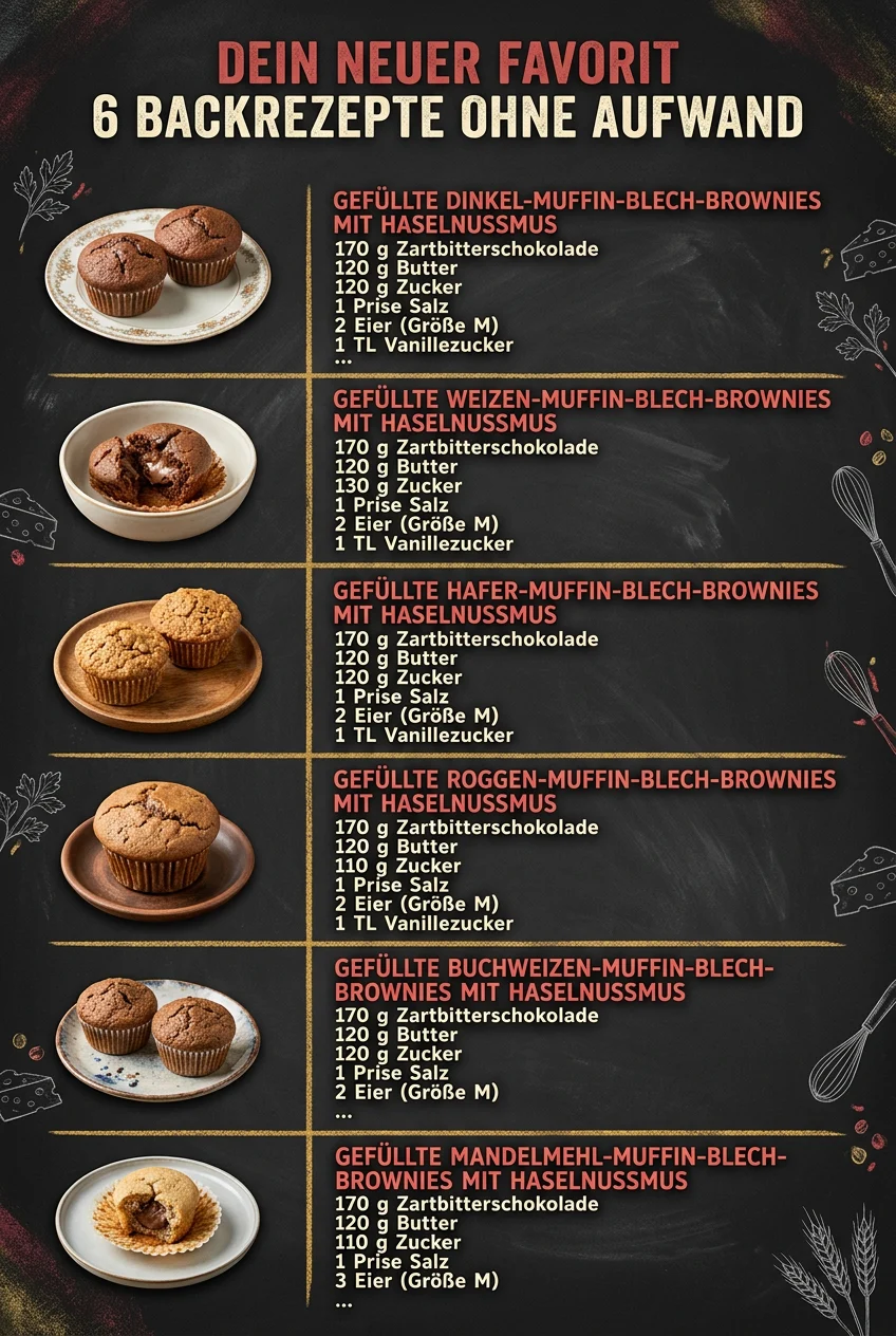 Dein neuer Favorit 6 Backrezepte ohne Aufwand