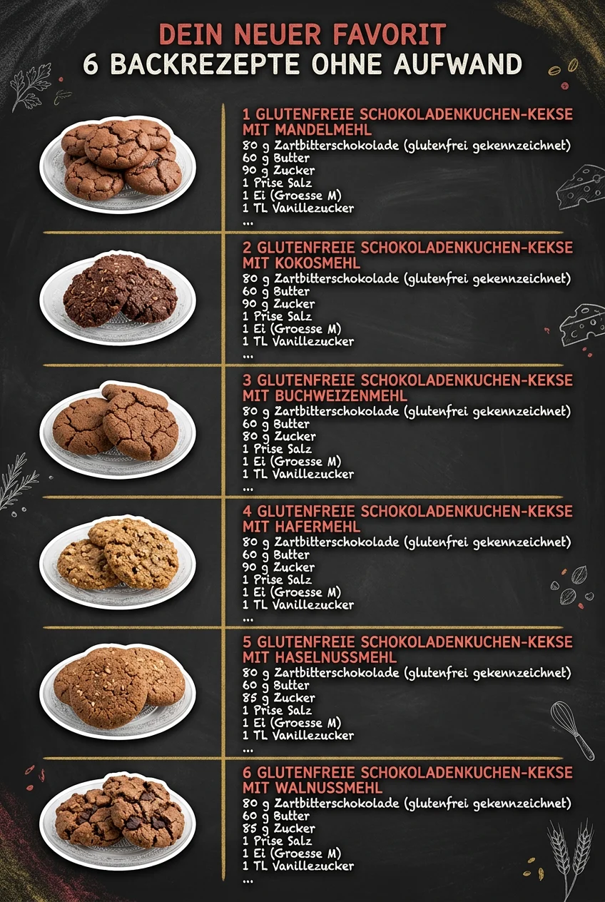 Dein neuer Favorit 6 Backrezepte ohne Aufwand