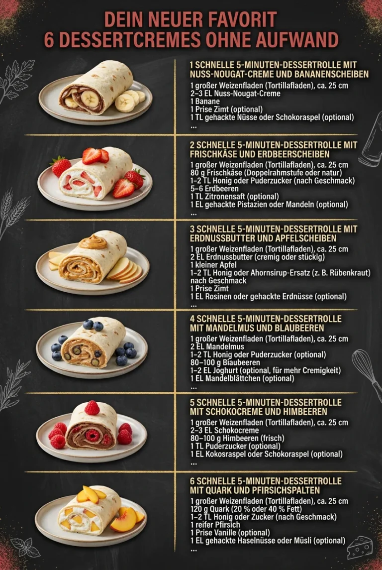 Dein neuer Favorit 6 Dessertcremes ohne Aufwand