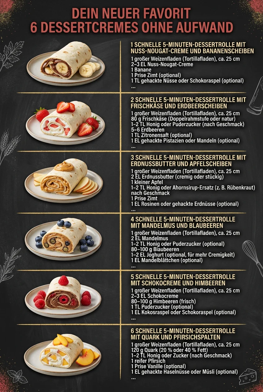 Dein neuer Favorit 6 Dessertcremes ohne Aufwand