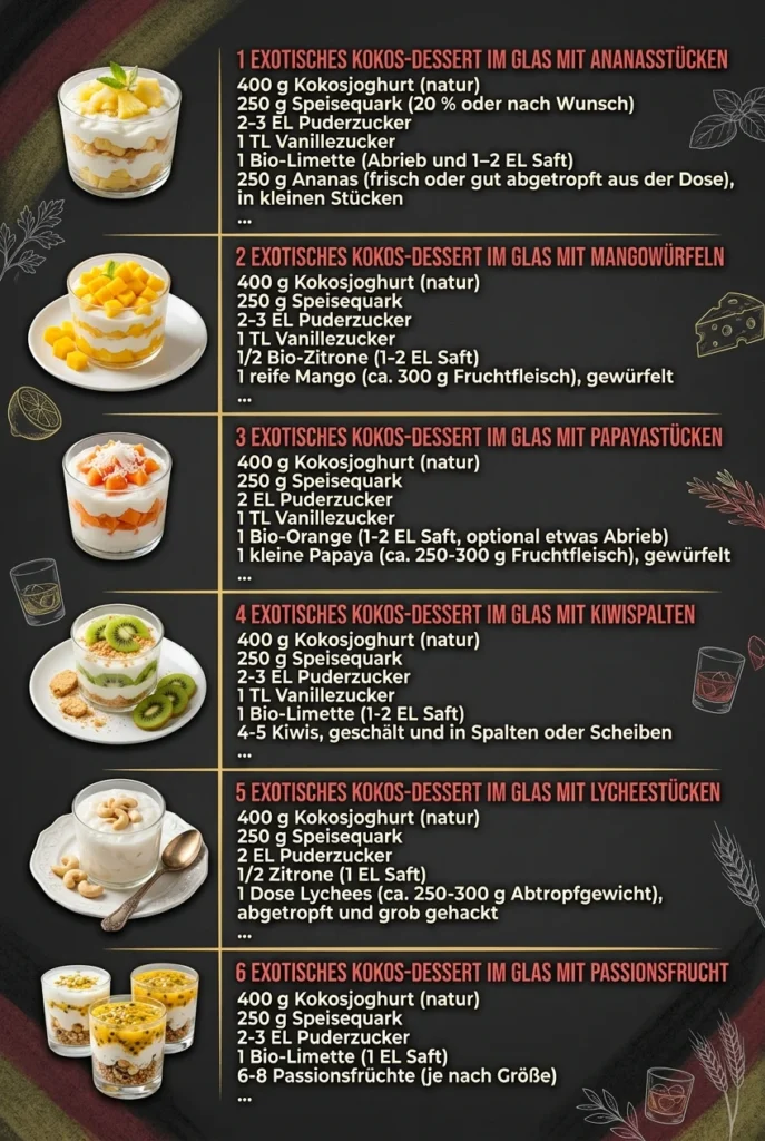 Dein neuer Favorit 6 Dessertcremes ohne Aufwand